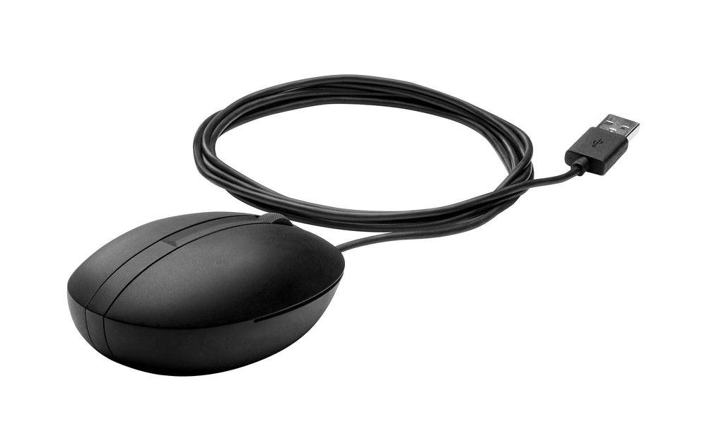 HP 320M | Bekabelde Muis | Links- en Rechtshandig | USB-A | 1000 DPI | Zwart