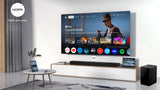 TCL Q75H | 5.1.2 Soundbar | Dolby Atmos & DTS:X | 620W | Draadloze Subwoofer | Titanium