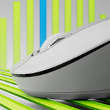 Logitech Signature M650 | Draadloze Muis | Linkshandig | RF + Bluetooth | 2000 DPI | Wit