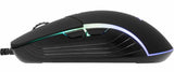 Baracuda NAUTILUS RGB | Bekabelde Gaming Muis | Rechtshandig | USB-A | 12800 DPI | Zwart