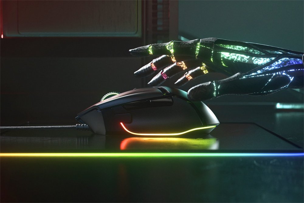 Razer Basilisk V3 | Bekabelde Gaming Muis | Rechtshandig | USB-A | 26000 DPI | Zwart