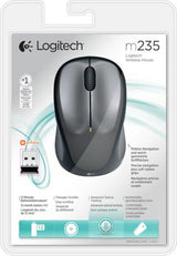 Logitech M235 | Draadloze Muis | Links- en Rechtshandig | RF | 1000 DPI | Zwart