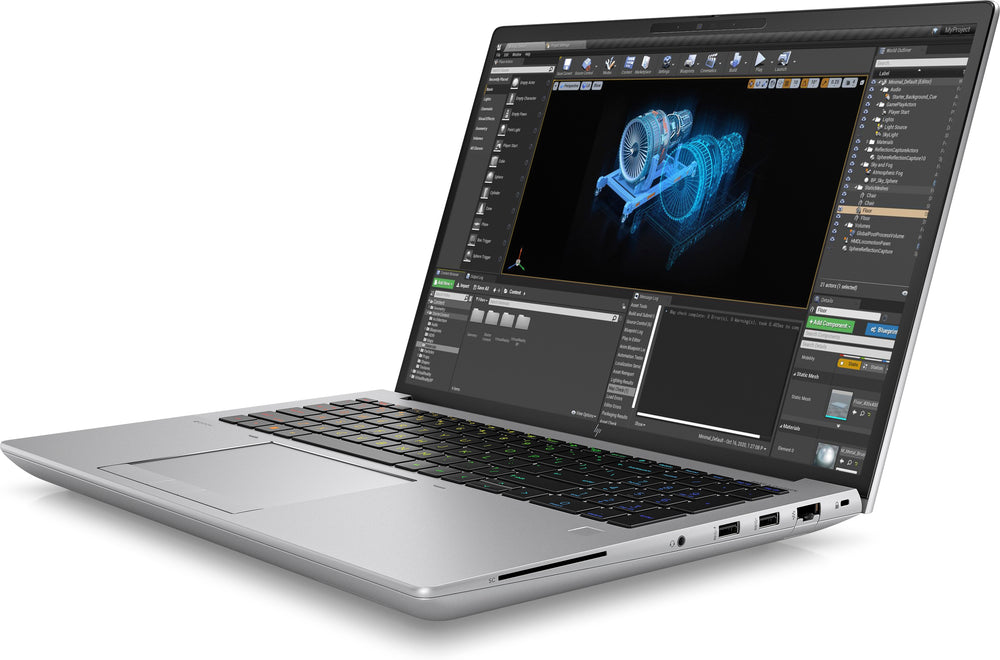HP ZBook Fury 16 G10 refurbished aanzicht 2