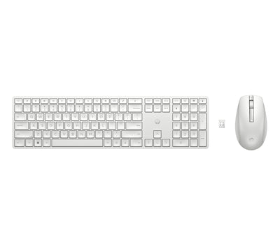 AZERTY | HP 650 Wit | Draadloze Muis en Toetsenbordcombo | AZERTY