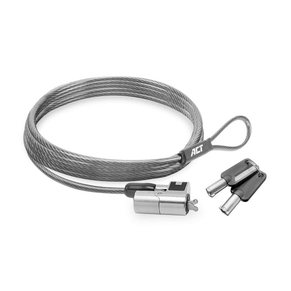 ACT kabelslot | Metallic | 2 m | AC9040
