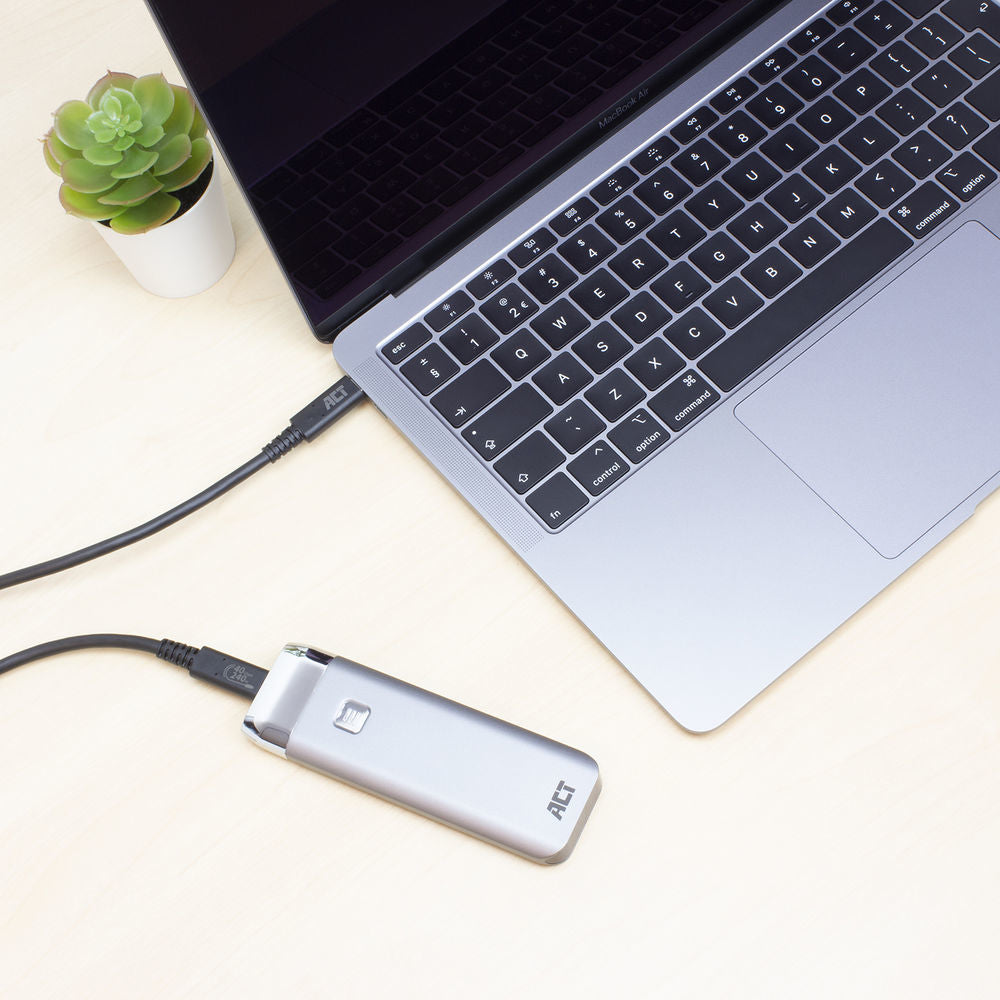 ACT AC7451 | USB4 Gen 3x2 Kabel | USB-C naar USB-C | 0.8m | Zwart