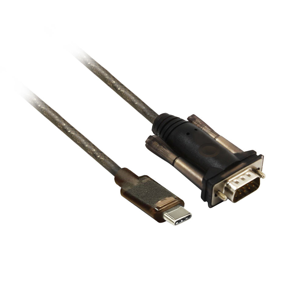 ACT AC6002 | Seriële Kabel | USB-C naar DB-9 | 1,5 m | Zwart