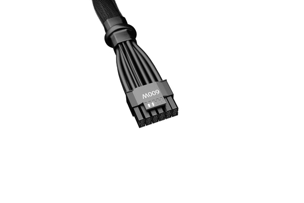 be quiet! BC072 | 12VHPWR PCIe 5.0 Adapterkabel | 600W | Geschikt voor RTX 4080 en hoger | Zwart