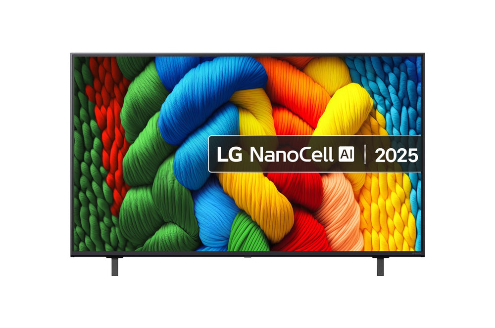 LG NANO80 AI | 55″ 4K Ultra HD NanoCell Smart TV | webOS | HDR10 | 60Hz