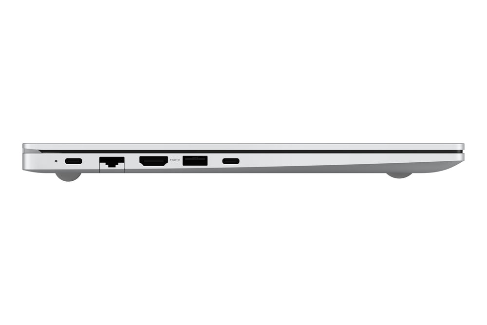 Samsung Book 4 laptop, 15,6 inch, Intel Core 5, 16GB RAM, 512GB SSD — toetsenbord van bovenaf