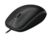 Logitech B100 | Bedrade Muis | Links- en Rechtshandig | USB-A | 800 DPI | Zwart