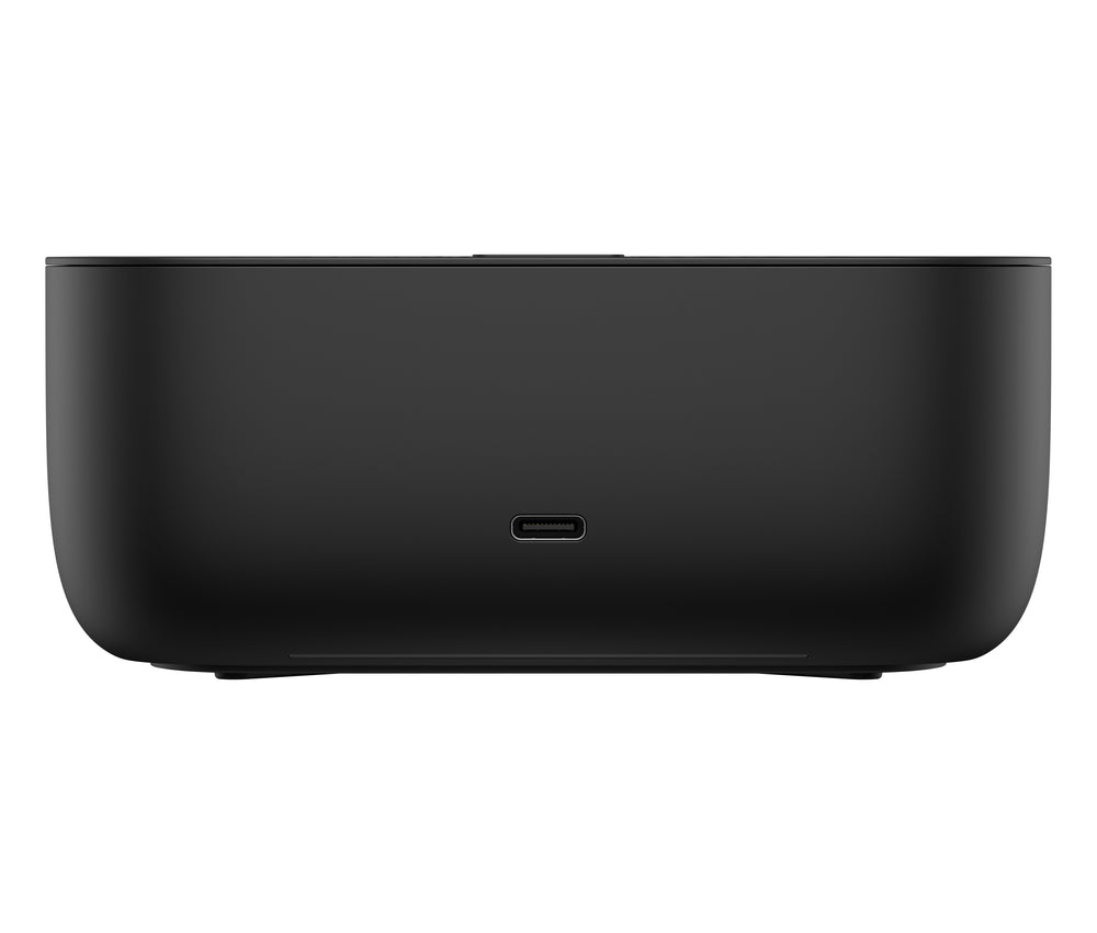 HP USB-C 100W G6, USB-C Docking Station, 100W Power Delivery, Zwart — zijaanzicht