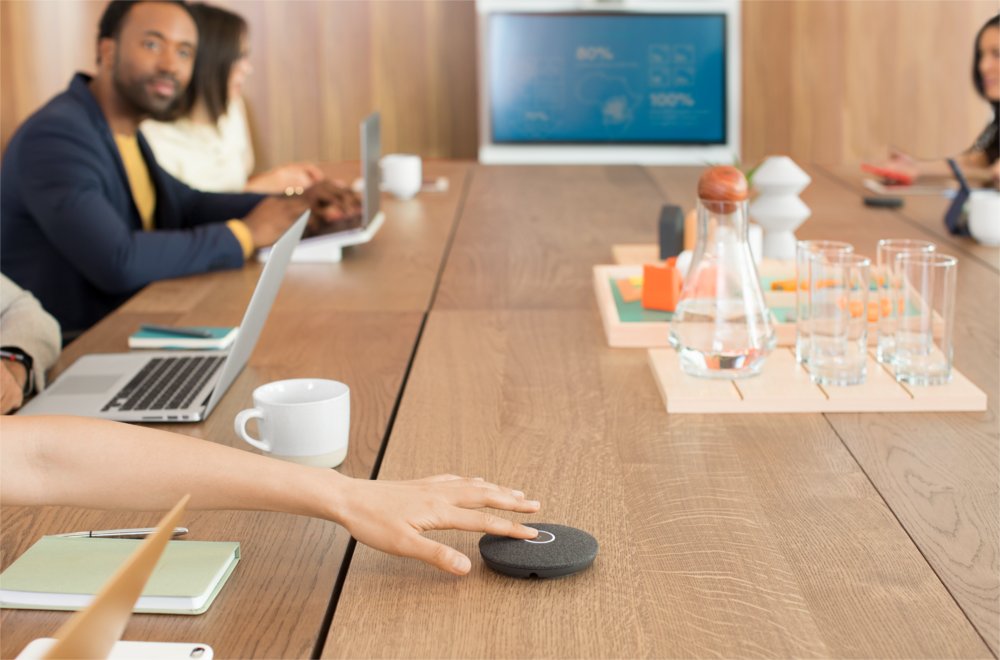 Logitech Rally Mic Pod | Grafiet | Tafelmicrofoon | Professionele Conferentie Audio