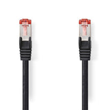 Nedis S/FTP Cat 6 Netwerkkabel | 1 m | Zwart