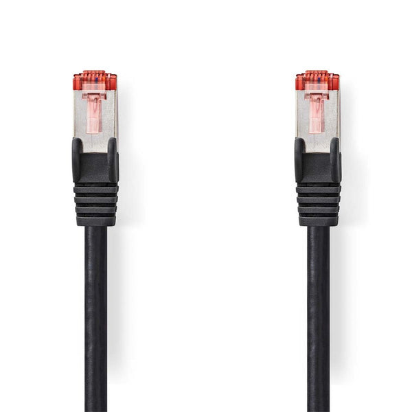Nedis S/FTP Cat 6 Netwerkkabel | 1 m | Zwart