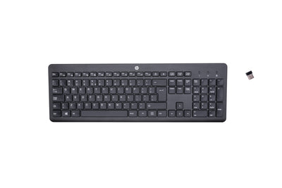 HP 230 | Draadloos Toetsenbord | met USB-A ontvanger | Zwart