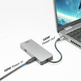 ACT AC7092 USB-C Hub 3.0 | 2x USB-A & 2x USB-C Poorten | 5 Gbps | Aluminium Behuizing | 12 cm Kabel