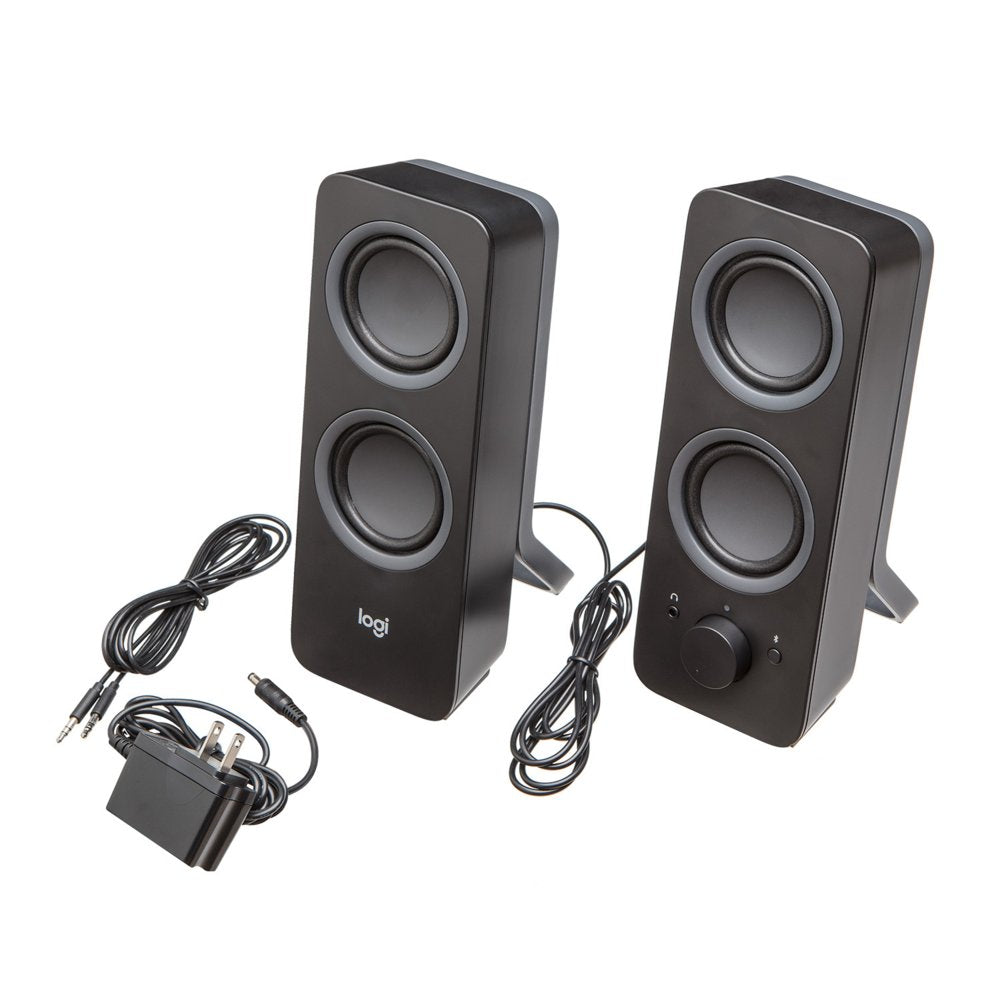 Logitech Z207 | 2.0 Bluetooth Luidsprekerset | 5W RMS | Draadloze Overgang | Zwart