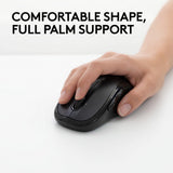 Logitech M510 | Draadloze Muis | Links- en Rechtshandig | RF | 1000 DPI | Zwart | Returned