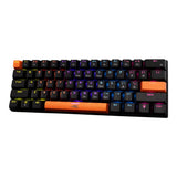 Baracuda DOLPHIN RGB 60% | Bedraad Gaming Toetsenbord | Red Switches | Anti-Ghosting | QWERTY | Zwart