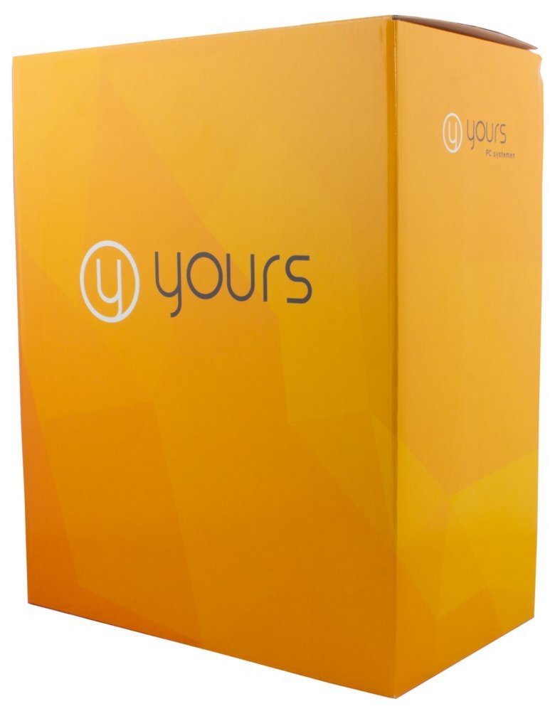YOURS GREEN, AMD Ryzen 5 5500GT, 16GB RAM, 1TB SSD, HDMI, Windows 11 Professional, Small Form Factor Behuizing — zijaanzicht