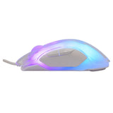 White Shark Mordred-W | Gaming Muis | 825 Chipset | RGB Verlichting | 12.800 DPI | Wit