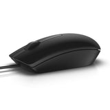 Dell MS116 | Bekabelde Muis | Links- en Rechtshandig | USB-A | 1000 DPI | Zwart