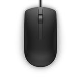 Dell MS116 | Bekabelde Muis | Links- en Rechtshandig | USB-A | 1000 DPI | Zwart
