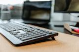 CHERRY KW 3000 | Draadloos Toetsenbord | USB ontvanger | QWERTY | Zwart