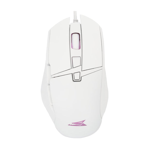 Baracuda RAPTOR RGB | Bedrade Gaming Muis | USB-A | 6400 DPI | Wit