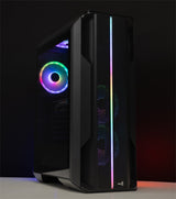 Budget Gaming Desktop, Intel Core i5-10400, 16GB RAM, 1TB SSD, GeForce GTX 1650, Windows 11 Professional — van bovenaf