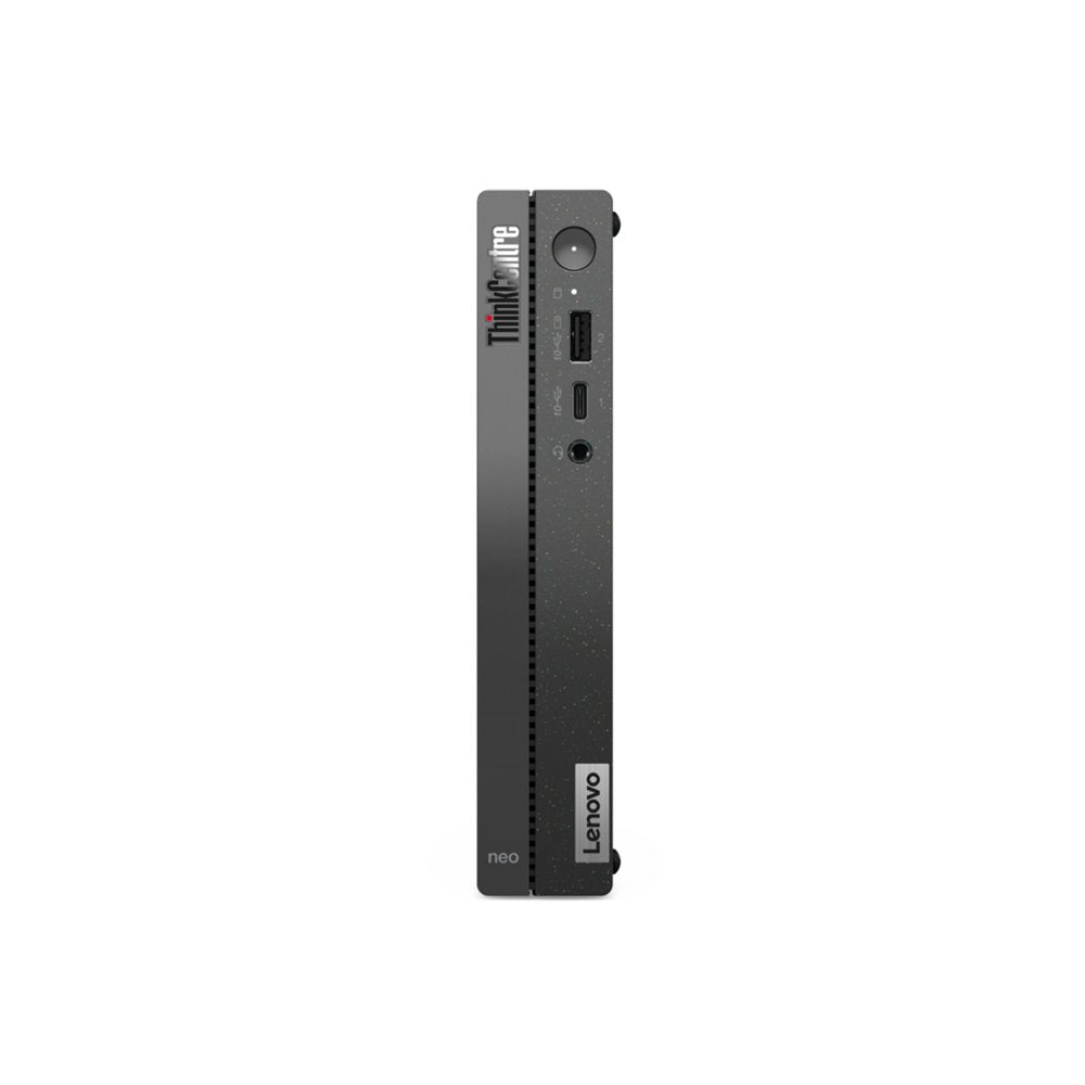 Lenovo Thinkcentre Neo 50q, Intel Core i3-1215U, 8GB RAM, 256GB SSD, W11 Pro, Mini PC — zijaanzicht
