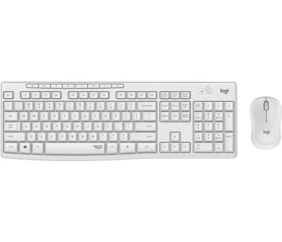 QWERTZ | Logitech MK295 Wit | Draadloze Muis en Toetsenbordcombo | QWERTZ | RENEWED