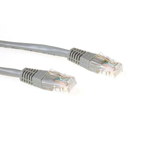ACT netwerkkabel | Cat6 | U/UTP (UTP) | 30 m | Grijs | IB8030