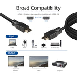 ACT AK3901 HDMI Kabel | 1 m | HDMI Type A naar Type A | Zwart