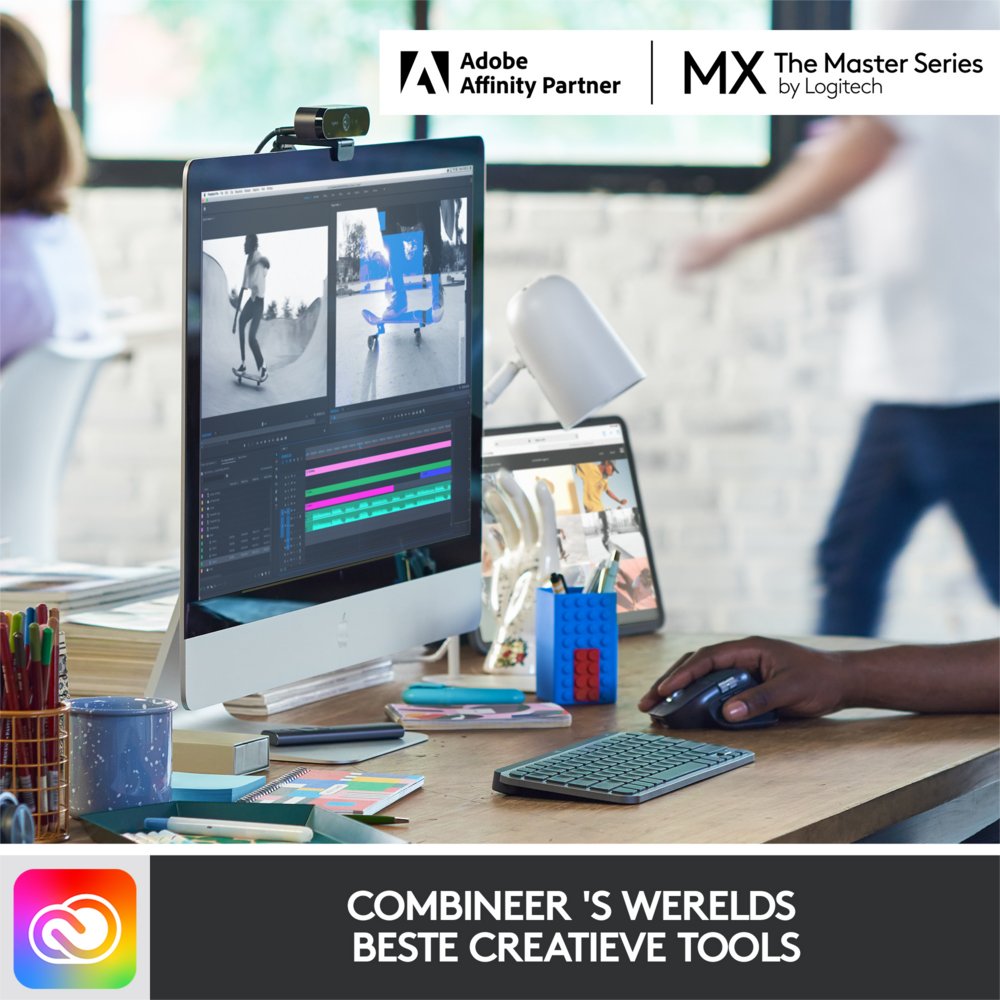 Logitech MX Keys Mini | Draadloos Verlicht Toetsenbord | QWERTY