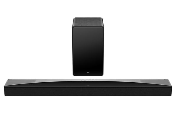 TCL Q75H | 5.1.2 Soundbar | Dolby Atmos & DTS:X | 620W | Draadloze Subwoofer | Titanium