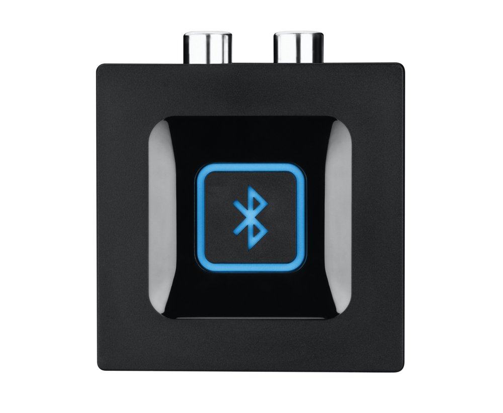 Logitech Bluetooth Audio Adapter | Draadloos Streamen | 3,5mm & RCA | Zwart