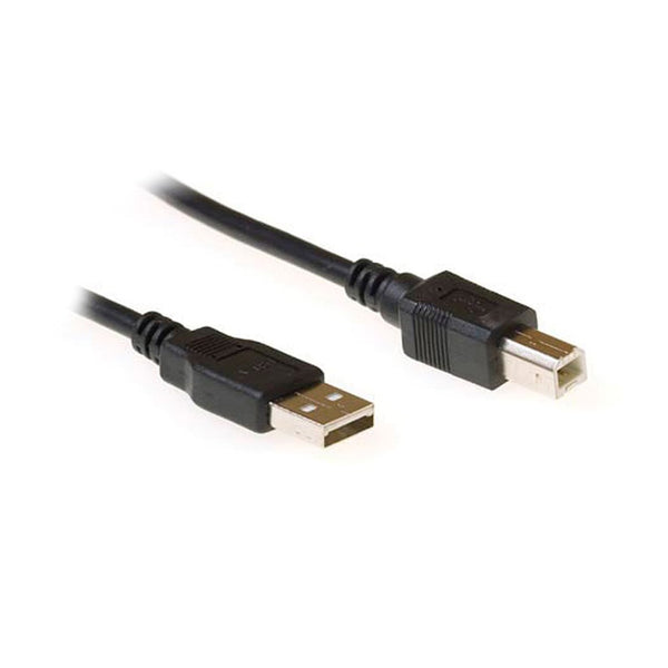 Ewent EC2402 | USB 2.0 | USB-A naar USB-B | 1.8m | Zwart