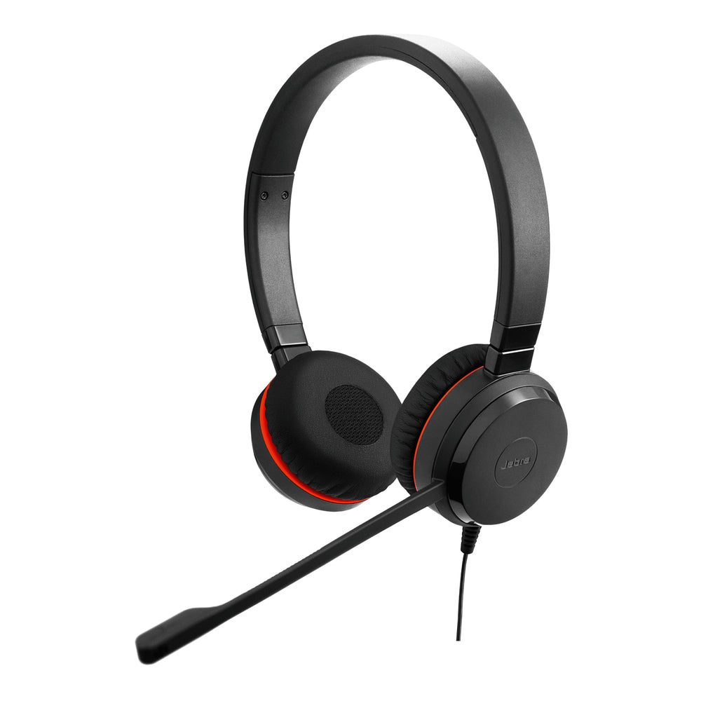 Jabra Evolve 20SE MS | Bedrade On-ear Stereo Headset | USB-A | Zwart | Microsoft Teams Gecertificeerd
