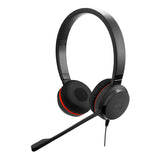 Jabra Evolve 20SE MS | Bedrade On-ear Stereo Headset | USB-A | Zwart | Microsoft Teams Gecertificeerd
