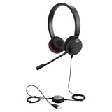 Jabra Evolve 20SE MS | Bedrade On-ear Stereo Headset | USB-A | Zwart | Microsoft Teams Gecertificeerd