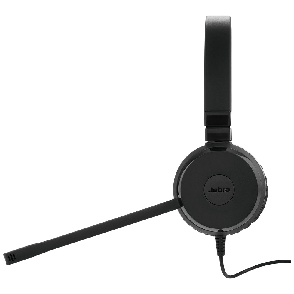 Jabra Evolve 20SE MS | Bedrade On-ear Stereo Headset | USB-A | Zwart | Microsoft Teams Gecertificeerd