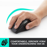 Logitech Marathon M705 | Draadloze Muis | Rechtshandig | RF | 1000 DPI | Zwart