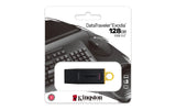 Kingston DataTraveler Exodia | 128GB USB-A 3.2 Flash Drive | Zwart
