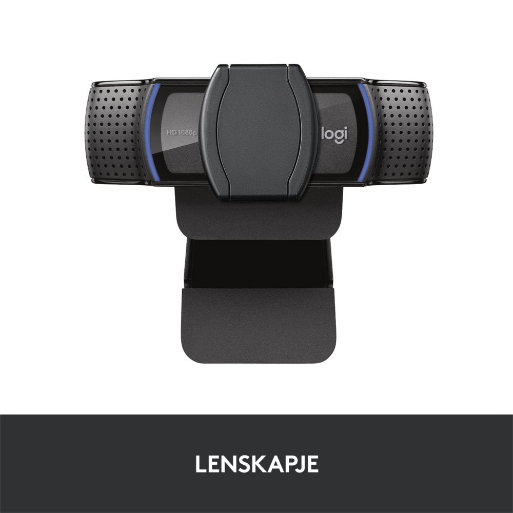 Logitech C920s PRO | 1080p 30FPS USB Webcam met Microfoon