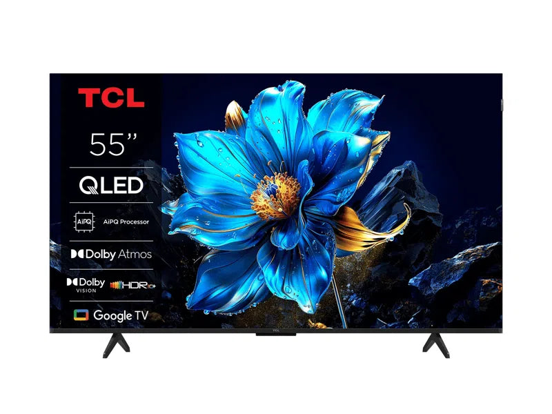 TCL 55T69C | 55'' Ultra HD 4K | QLED Smart TV | Google TV | Dolby Vision | HDMI 2.1 | 60Hz