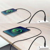 ACT AC3086 | USB 2.0 Kabel | USB-C naar USB-C | 240W | 480Mbps | Zwart | 1 Meter