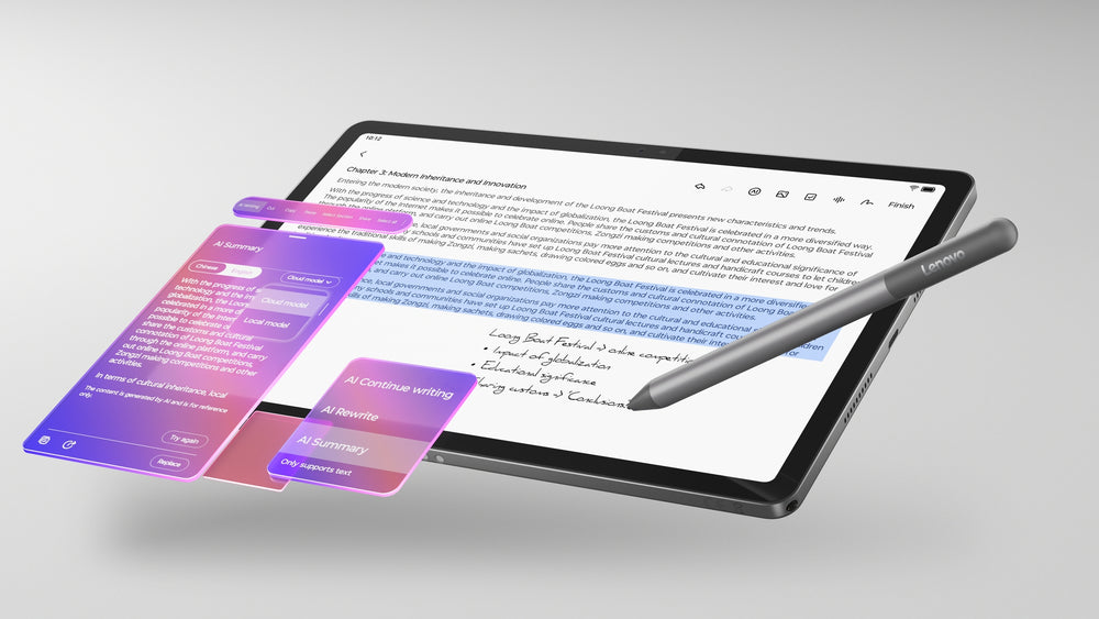 Lenovo Idea Tab | 11" 2.5K | 8GB RAM | 128GB Opslag | Wi-Fi 5 | Android 15 | Grijs