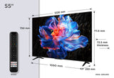 TCL 55V6C | 55" 4K Ultra HD DLED Smart TV | Google TV | Dolby Vision | 60Hz (2025)